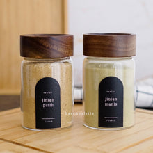 Load image into Gallery viewer, Custom Pantry Labels BLACK (3x6)