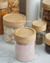 Load image into Gallery viewer, Nara bamboo screw lid jar