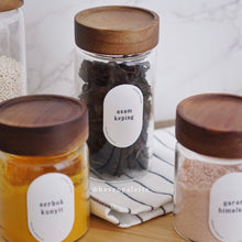 Load image into Gallery viewer, Custom Pantry Labels ARCH/OVAL (4x6.5)