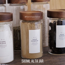 Load image into Gallery viewer, Custom Pantry Labels ARCH/REC (4x8)