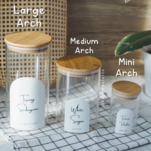 Load image into Gallery viewer, Custom Pantry Labels ARCH/OVAL (4x6.5)