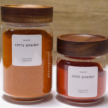 Load image into Gallery viewer, Custom Pantry Label SQUARE/ROUND (5x5)