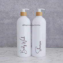 Load image into Gallery viewer, Bamboo Dispenser Bottle