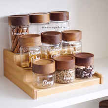 Load image into Gallery viewer, Bamboo Spice Rack
