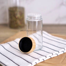 Load image into Gallery viewer, Mini bamboo Spice Jar with shaker lid
