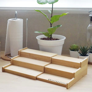 Bamboo Spice Rack